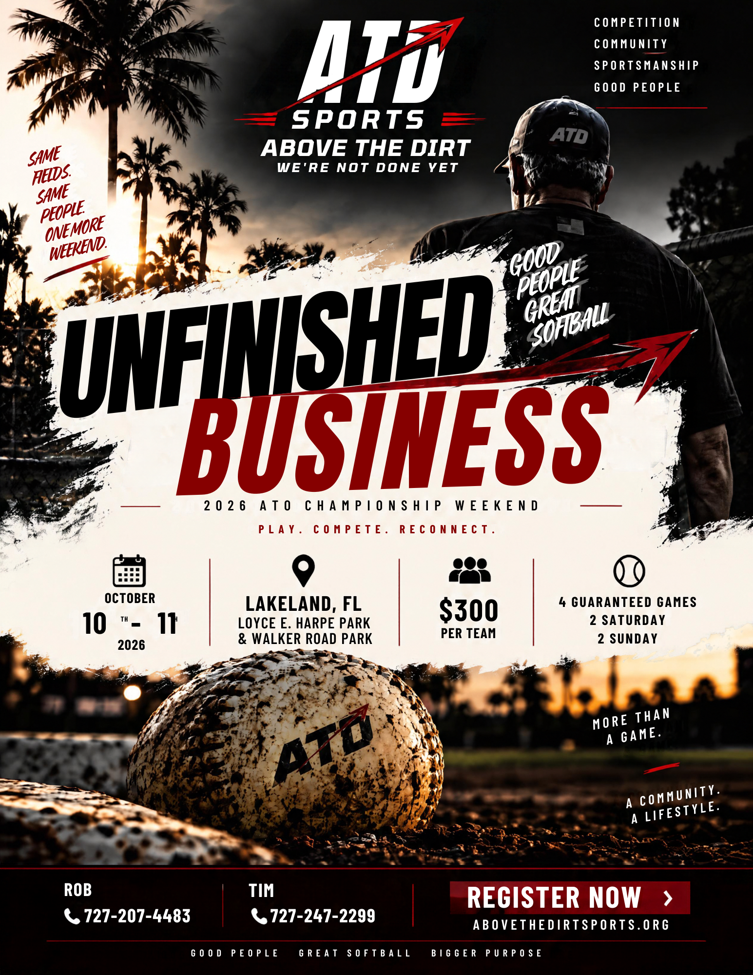 Unfinished Business flyer